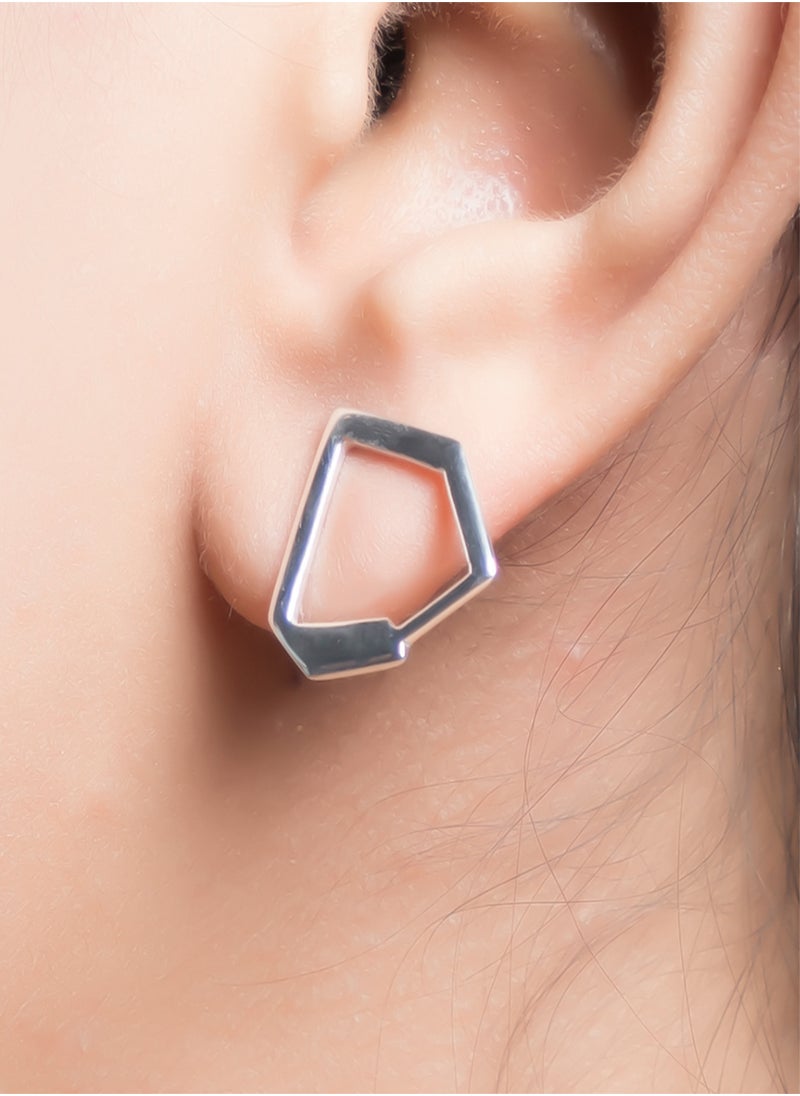 Silver Plated Stud Earrings for Women | Wings Earrings | Handmade by Jaipur Artisans | Minimalist Jewelry| Hypoallergenic Design