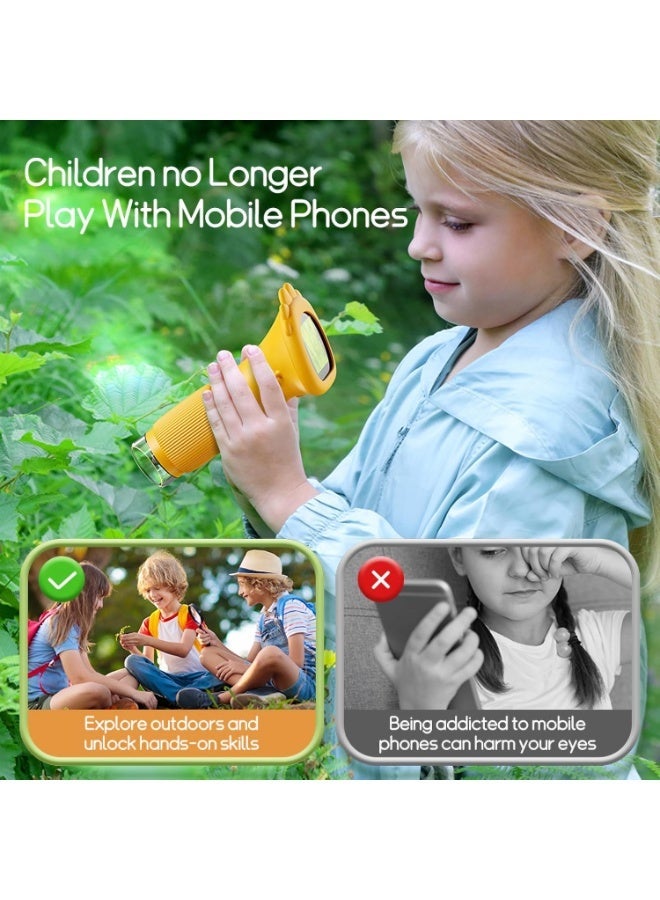 Kids Microscope Pocket Microscope - 1000X Portable Microscope for Kid | Photo and Video Mini Microscopes | 2'' Digital Little Scientist Microscopes for Kids Over 3 Years Old - Image 2