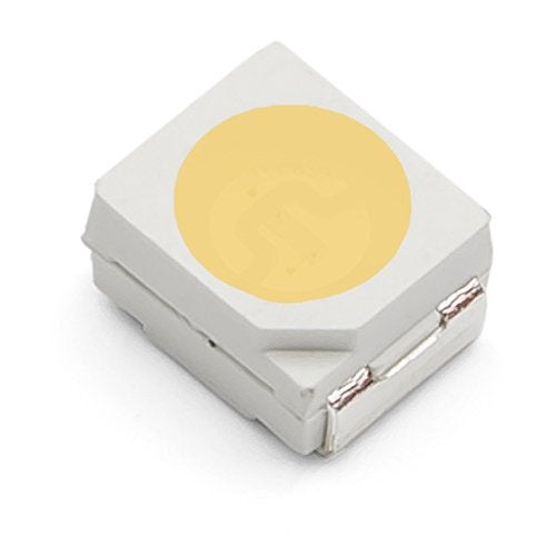 Oznium 20 Pieces of PLCC-2 Surface Mount LEDs, 3528 Size SMD SMT LED - Warm White - Image 4