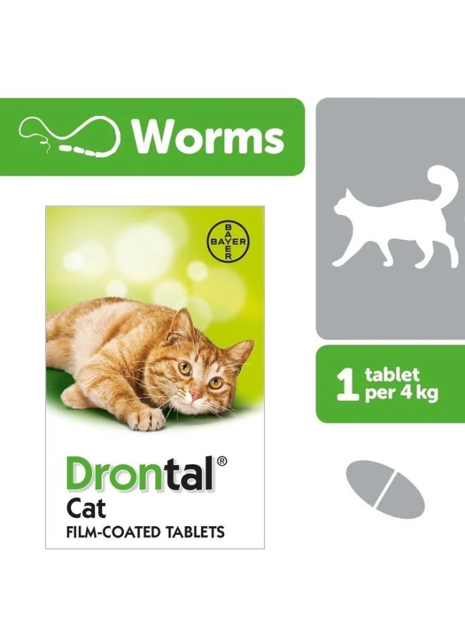 Drontal for Cats — Deworming (1 tablet) | Drontal Cat 1 tablet - Image 2