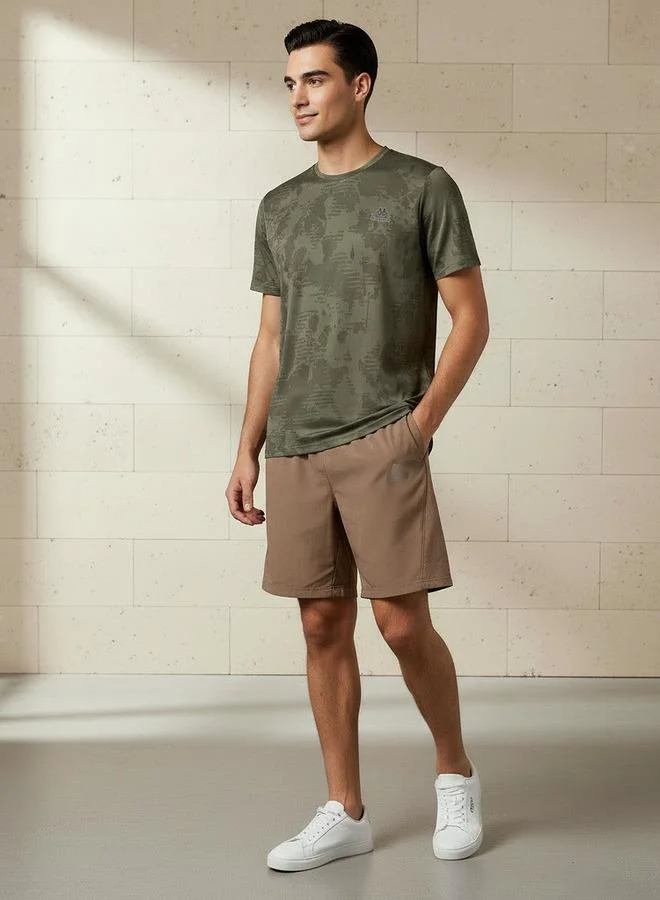 Kappa Kappa Men Performance Textured T-shirt