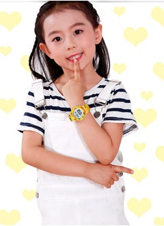 Coobos 2PCS Children's Waterproof Rubber Digital Watch Red/Yellow  - Image 2
