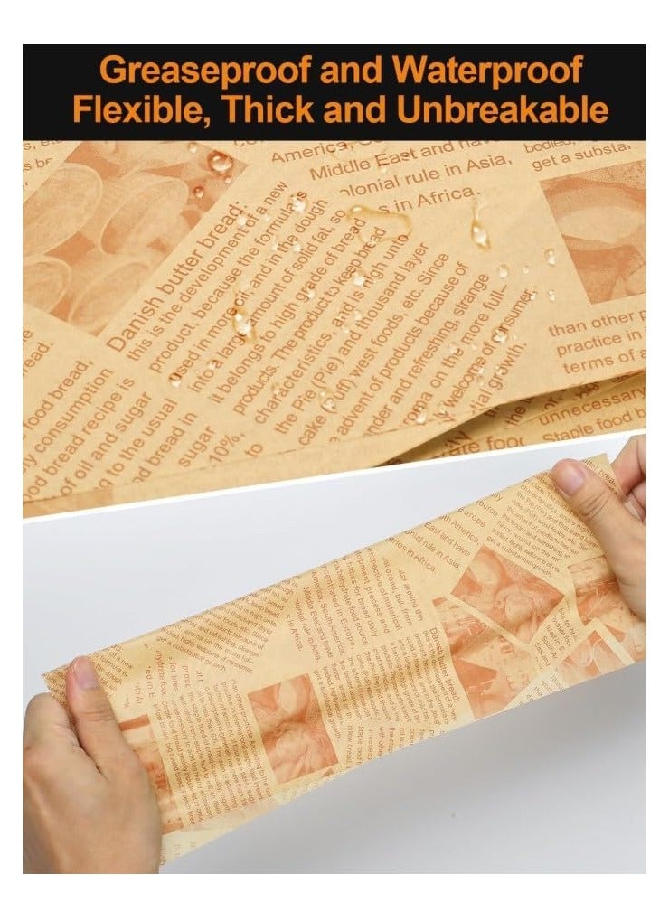 ورق الخبز - ورق حراري متين وصحي لجميع أنواع الكيك والمعجنات في الفرن لتقديم طعام أنيق، مثالي للسندويشات. - Image 4