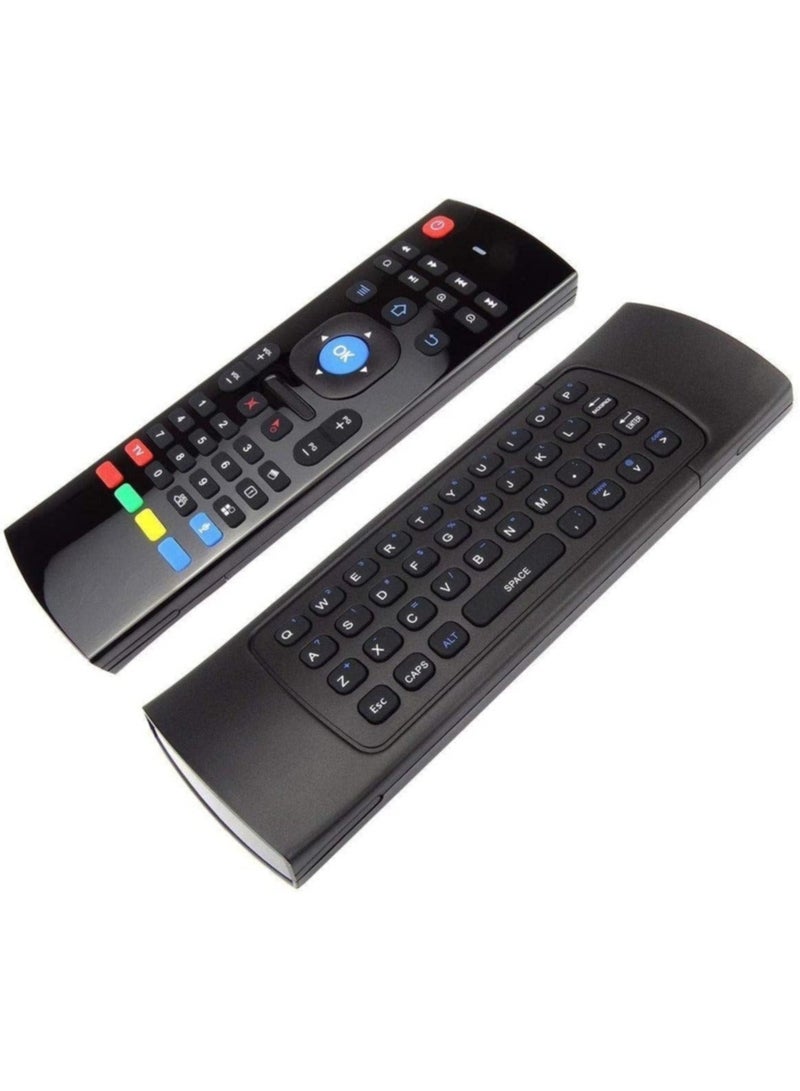 IAF MX3-M 2.4G Wireless Keyboard Mouse Wireless Remote Control with Build In Mic for Android TV Box - Image 1