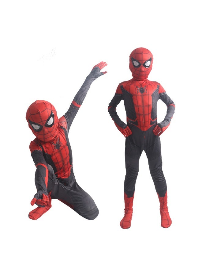 NIBEMINENT Children's Halloween Spider-Man tight-fitting suit cosplay Miles suit Ultraman boy performance costume  - Image 1