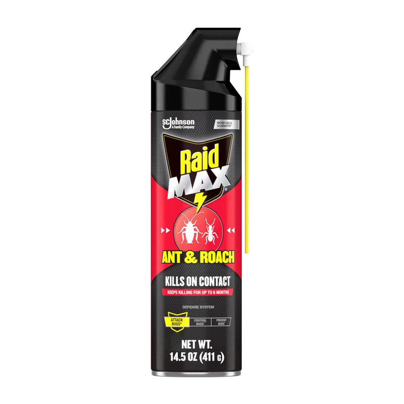 Raid Max Ant and Roach Spray (14.5 OZ,Pack - 1) - Image 1