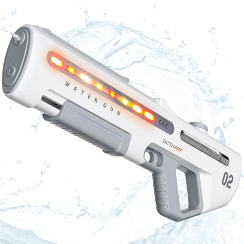 Storio Rechargeable Electric Automatic Holi Pichkari Water Gun Toy for Kids Toys Shooting Water Gun Toy for Kids with Upto 30Ft Range - Image 5