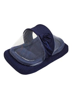 BABYCARA Baby Net Bed With Thick Mattress, Mosquito Net And Neck Pillow, 82 X 50 CM  - Image 2