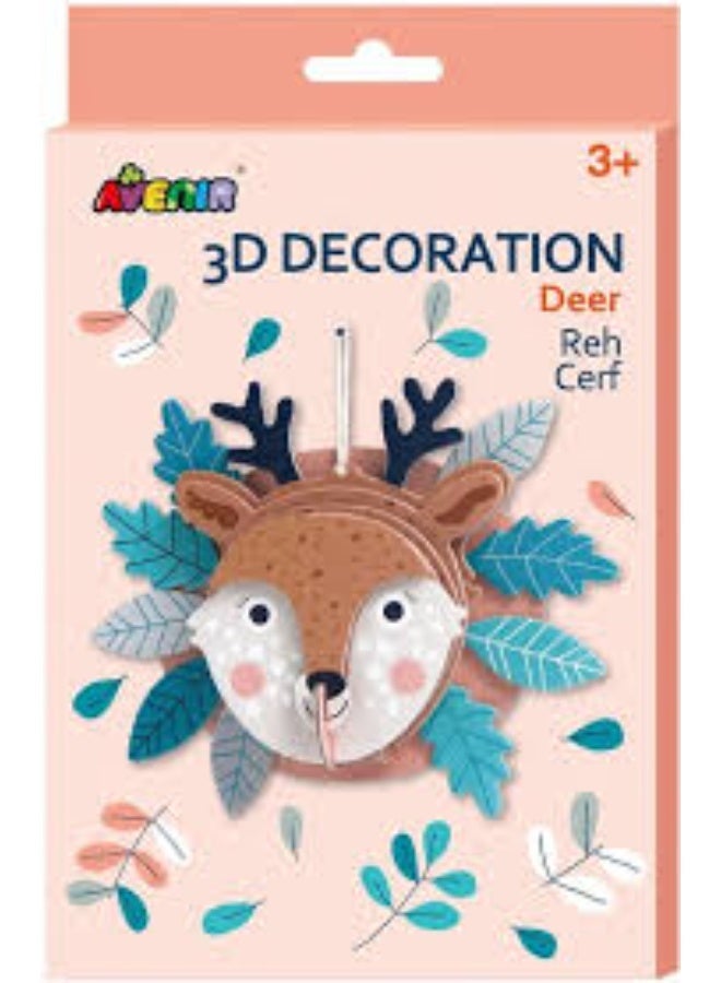 Avenir 3D Decoration Deer - Image 1