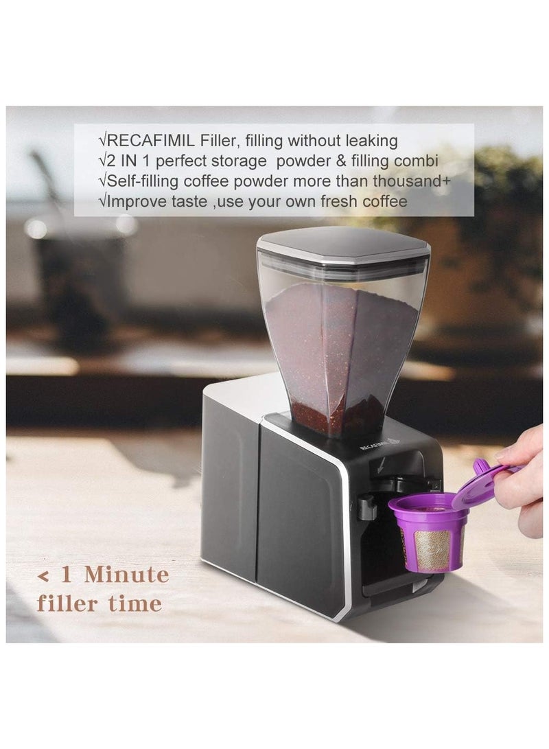 ريكافيميل Coffee Filling Machine K-Cup Reusable Semi-automatic Matching Storage Filling Machine Equipment - Image 4