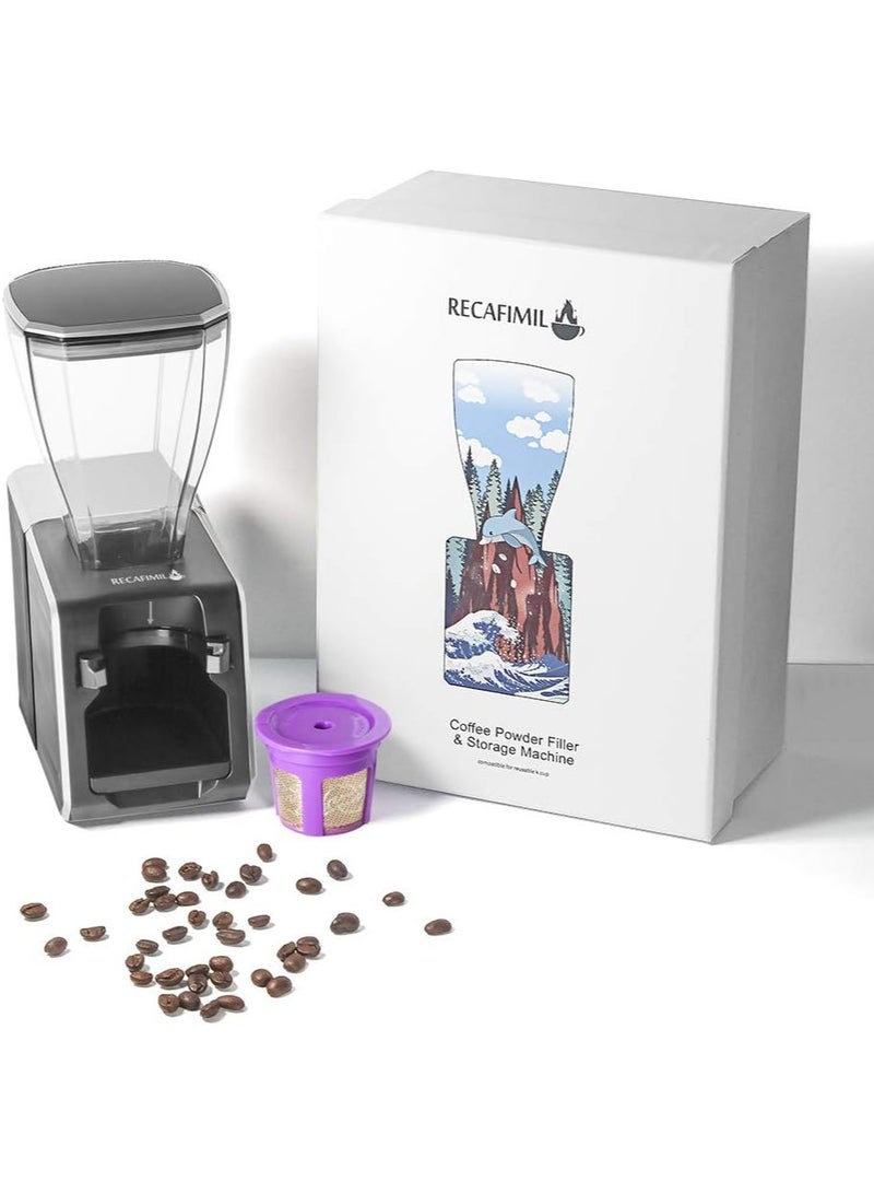 ريكافيميل Coffee Filling Machine K-Cup Reusable Semi-automatic Matching Storage Filling Machine Equipment - Image 5
