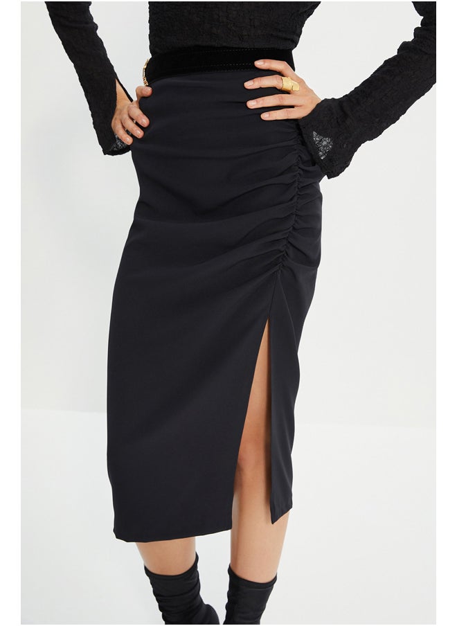 trendyol - Skirt - Black - Midi - Image 1