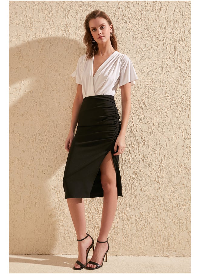 trendyol - Skirt - Black - Midi - Image 1