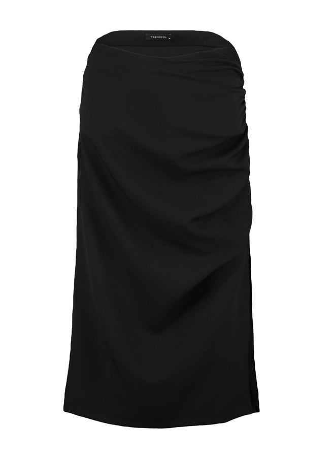 trendyol - Skirt - Black - Midi - Image 1