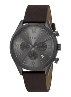 Esprit Water Resistant Watches Men's Chronograph Quartz Watch for Men Business With Leather Band Brown ES1G210L0035 - pzsku/ZCE047B52494A97CEF8F6Z/45/_/1711290919/7ea965e9-70f0-4dfd-a84d-79e11c3f2b95