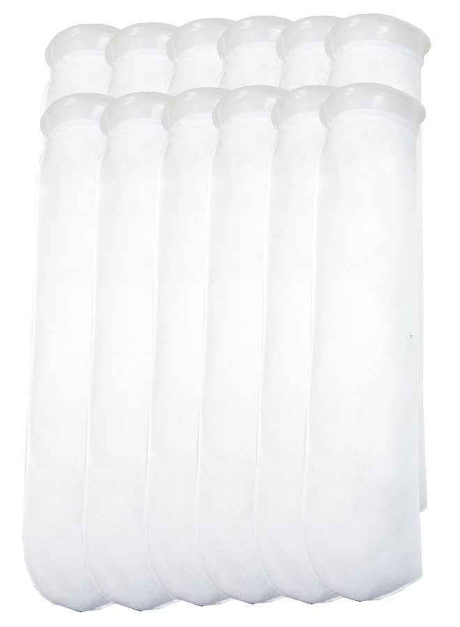 Encompass All 12 Pack - 4 Inch Ring Filter Socks 200 Micron - Aquarium Felt Filter Bags -4 Inch Ring by 16 Inches Long [Long Version] - Fits Eshopps and Aqueon - 12 Pack - Image 1