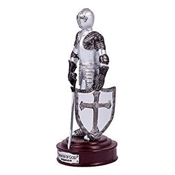 رومان Roman Giftware Inc. Inspirational Armor of God Collection 5 "H Armor of God Knight Figure Deneration Inspirational Date (2x2x5) - Image 3