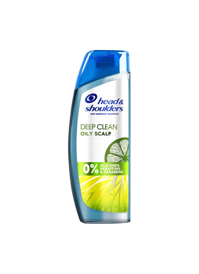 Head & Shoulders Anti-Dandruff Shampoo Deep Clean For Severe Oily Scalp 400ml - Image 1