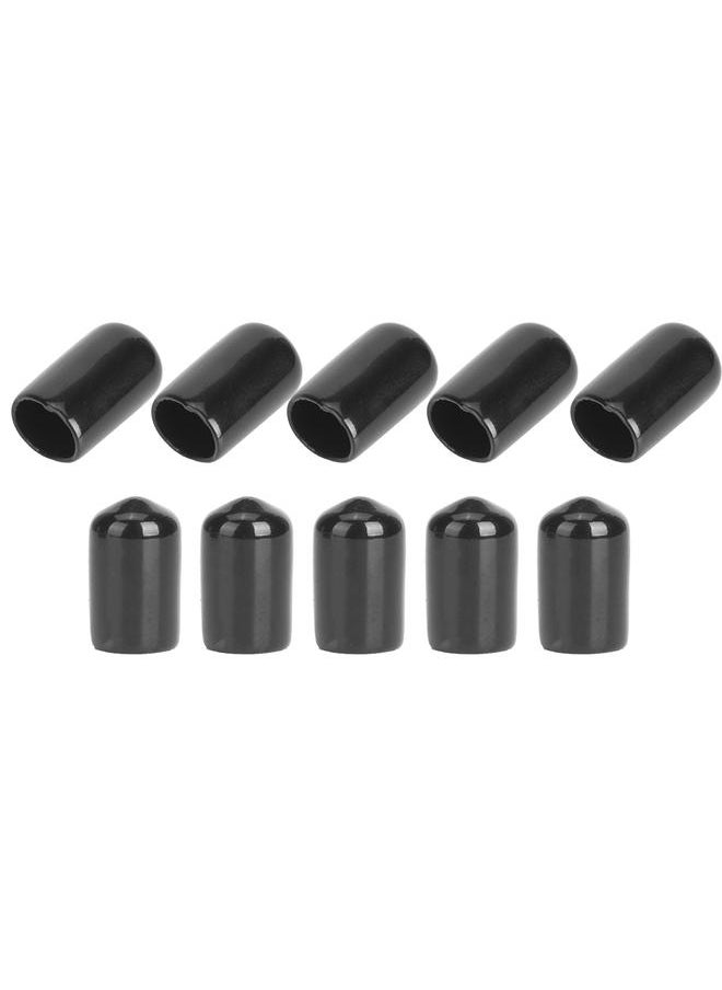 Thoraya 10PCS Rubber Durable Billiard Pool Cue Tip Protector Small Head Club Protective Stick Cover Snooker Accessory12mm  - Image 4