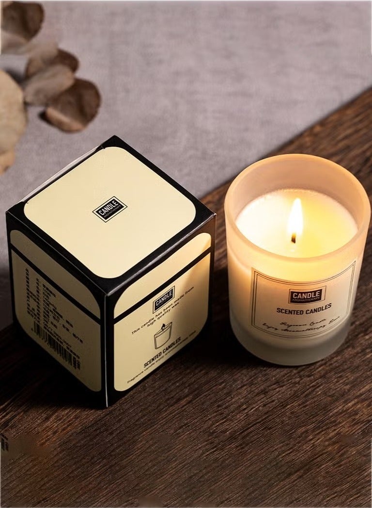 2 Pack Scented Candle Crystal Black/White - Image 2