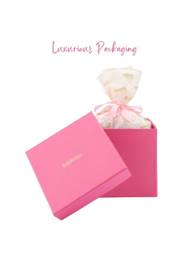 BodyHerbals BodyHerbals Rose Soap Spa Gift Set for Women and Men| Bath and Body Care Kit with Spa Accessories | Gift Box Hamper For Couple| 7 Pcs| Luxury Gift for Birthdays, Anniversaries, Christmas, New Year and Special Celebrations| 100 % Vegan - Image 5