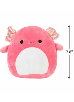 SYOSI Salamander Plush Doll, New Lovely Soft Fat Dinosaur Doll Plush Colorful Dinosaur Doll Children' s Holiday Gift Pink Ultrasoft Stuffed Animal Plush Toy  - Image 2