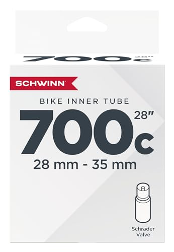 Schwinn Replacement Bike Tire Tube, 700c x 28-35 mm Bike Inner Tube, Schrader Valve, Durable Construction, Replacement for 700c Road, Hybrid, and Dual Sport Bicycle Tires - Image 1