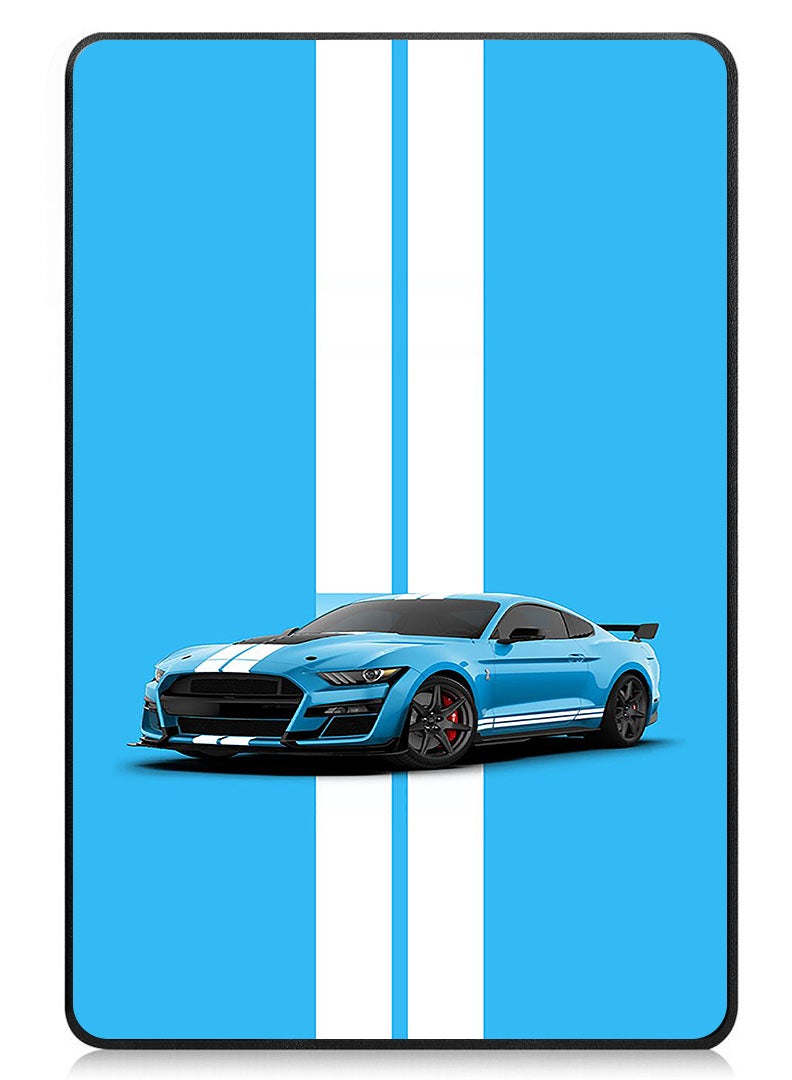 Theodor Protective Flip Case For Lenovo Xiaoxin Pad (2024) With Trifold Stand Auto Wake Sleep Shockproof Cover Car (5) - Image 1