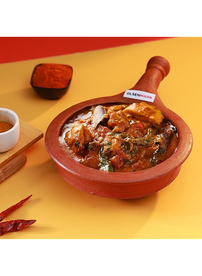 أولسنمارك مقلاة عميقة ١٩ سم بتصميم تقليدي | مقبض مريح | مادة صديقة للبيئة | مثالية للطهي والقلي وطهي مختلف الأطباق بالبخار - Image 3