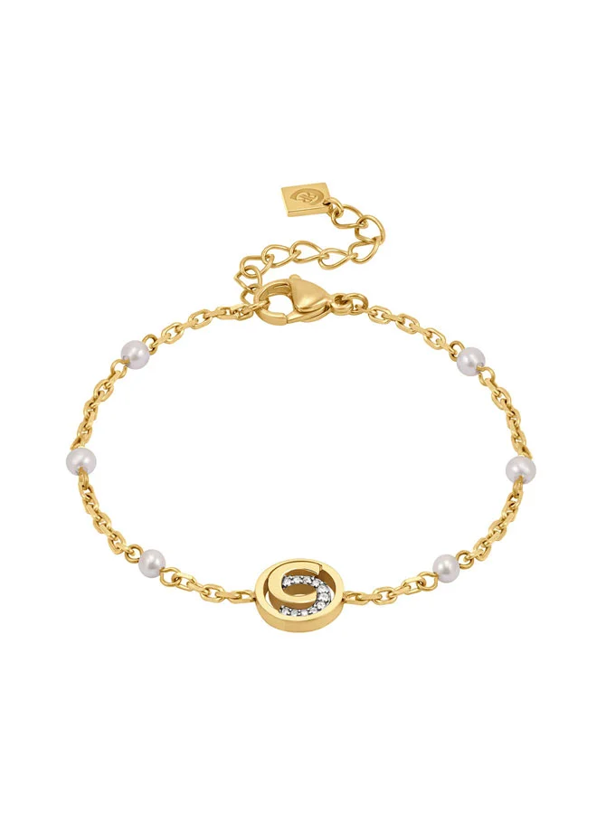 Noemi Gold Center Motif Bracelet for Women