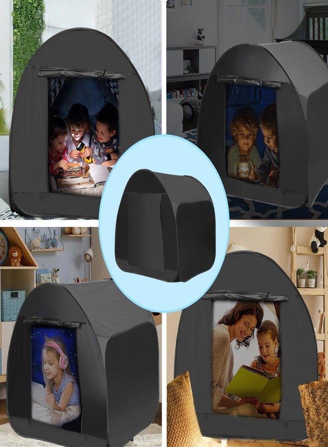 Dreamtrue Sensory Tent for Kids 47.2 * 47.2 * 47.2 in - Portable Pop-up Play Tent for Calming Down & Improving Focus - Ideal for Children with Autism, ADHD, & Sensory Processing Disorder (SPD) - Image 4
