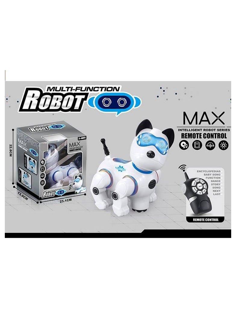 Max Multi-Function Intelligent Robot Dog with Remote Control  Interactive Pet Toy for Kids Ages 3+, Features Songs, Stories, and Dance Modes  - Image 4