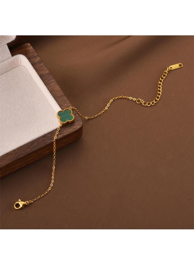 European And American Jewelry All-match Titanium Steel Bracelet Korean Bohemian Elegant Titanium Steel Non-fading Bracelet Female Jewelry