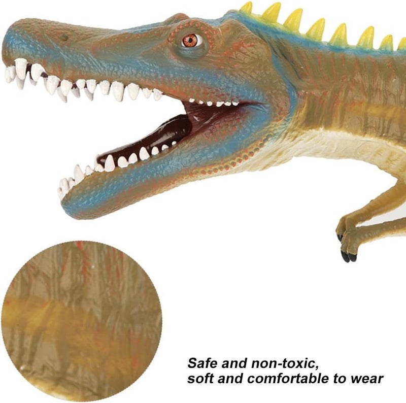 cheekyglo Dinosaur Hand Puppet,Realistic Soft Dinosaur Animal Head Toys Role Play Interesting Toy Gift for Kids(Heavy Claw Dragon) Heavy Claw Dragon - Image 3