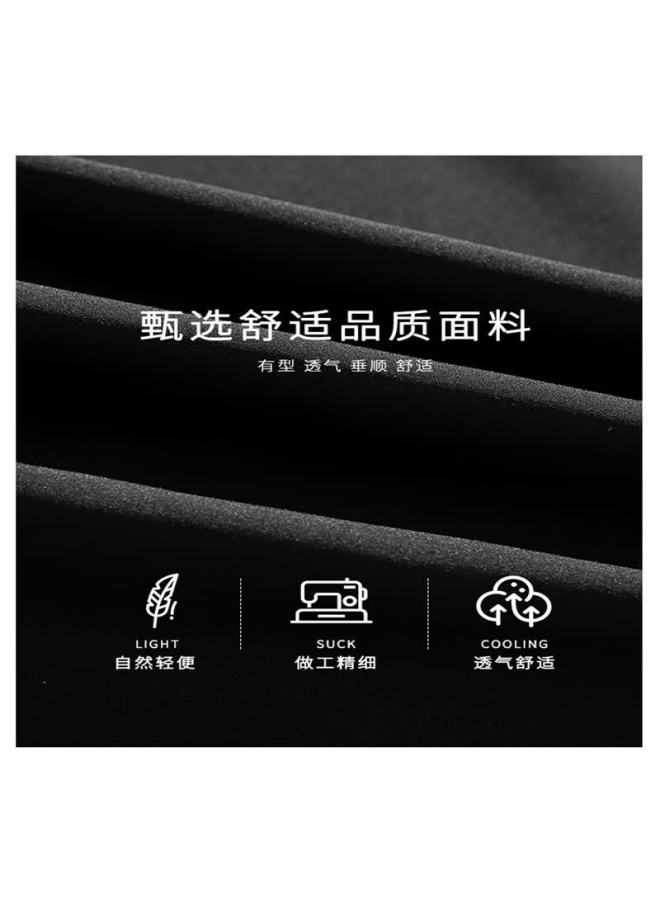 Clor Casual Short-sleeve Shirt For Men, Summer Trendy Printed Top, Lightweight Loose Cardigan Jacket, Cs01 White M - Image 2