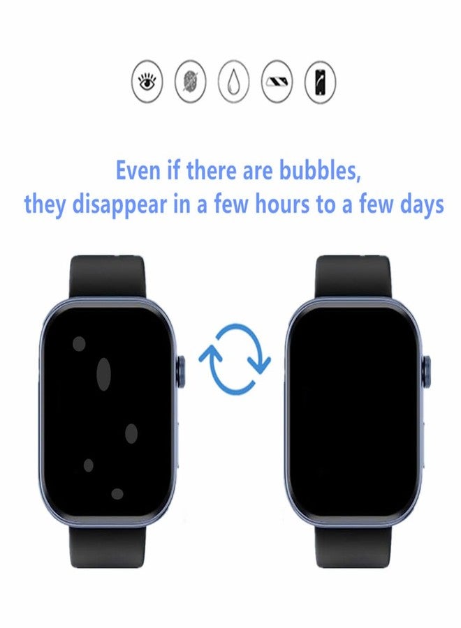MIHENCE Screen Protector for GTX12 1.99'' Smart Watches, TPU HD Protective Film Compatible for ENOMIR/Tensky/Fitpolo 1.99'' Smart Watches (6PCS) - Image 2