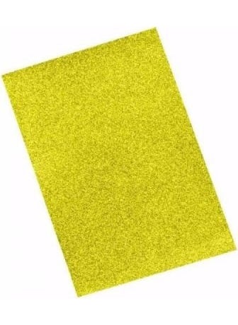 Ticon Glitter Adhesive Eva 20X30 A4 10 Piece Gold 