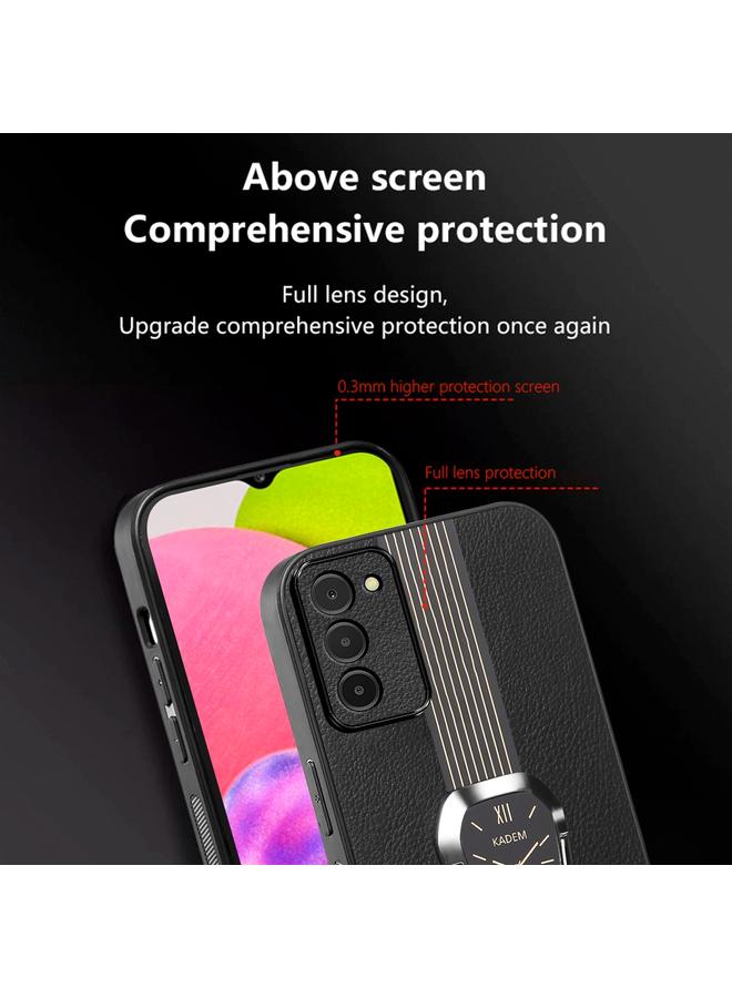 اس-توب جراب خلفي من الجلد الليتشي المغناطيسي لهاتف Samsung Galaxy S20 FE مع حامل - Image 5