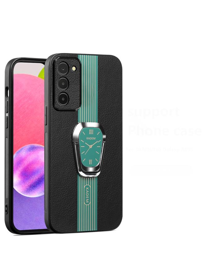 اس-توب جراب خلفي من الجلد الليتشي المغناطيسي لهاتف Samsung Galaxy S20 FE مع حامل - Image 1