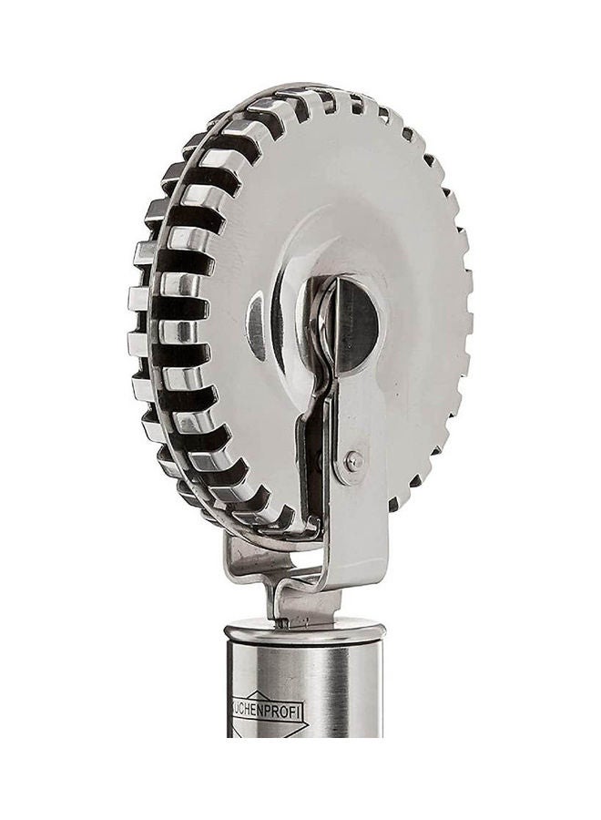 Küchenprofi Ravioli Cutter, 18/10 Stainless Steel Pastry and Pasta Cutting Wheel, Perfect for Cutting, Sealing, and Crimping Fresh Pasta and Pastry Dough Silver - Image 2
