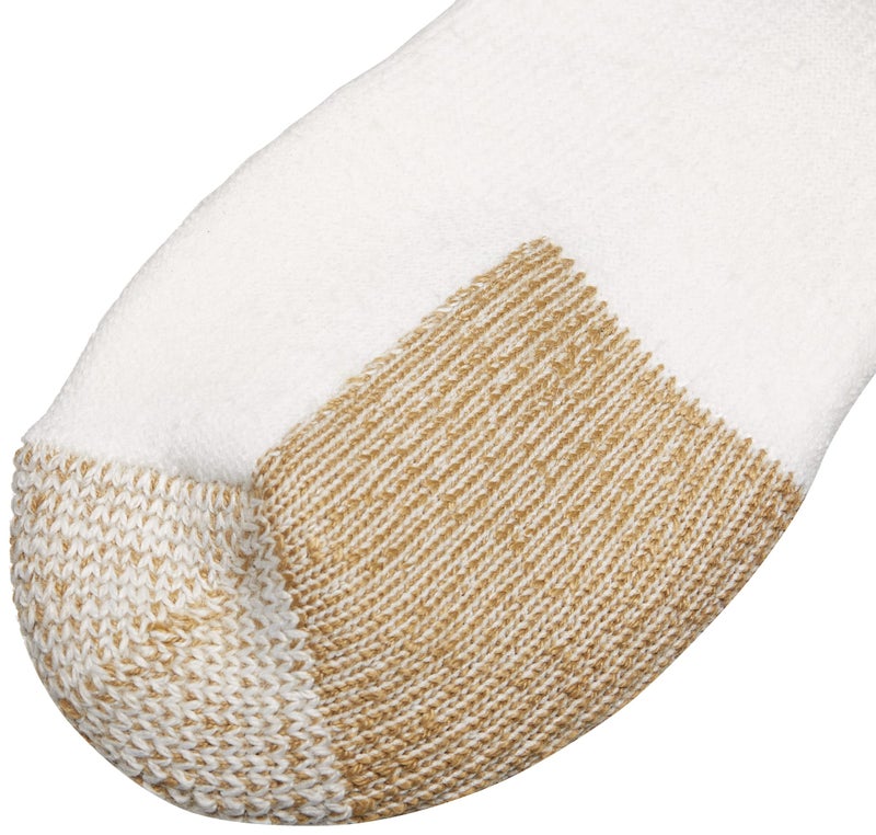 thorlos Thorlo Unisex Thick Cushion Tennis Crew Sock, White, Large - Image 2