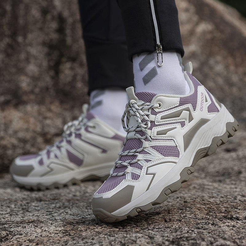 Couple Outdoor Sports Hiking Shoes Fashion Camping Hiking Shoes Men'S Anti-Collision Breathable Climbing Shoes Children'S - Image 3