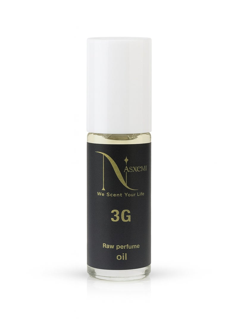 Nasaem 3G Raw Perfume Oil Roll On For Men 10 ml