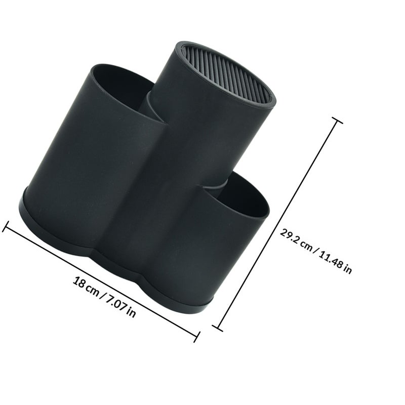 Cutter Storage Stand Cutter Draining Rack Kitchen Cutter Holder - Image 2