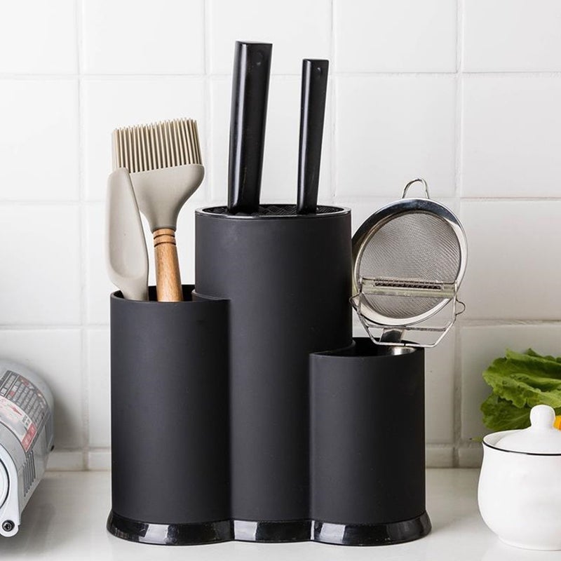 Cutter Storage Stand Cutter Draining Rack Kitchen Cutter Holder - Image 1