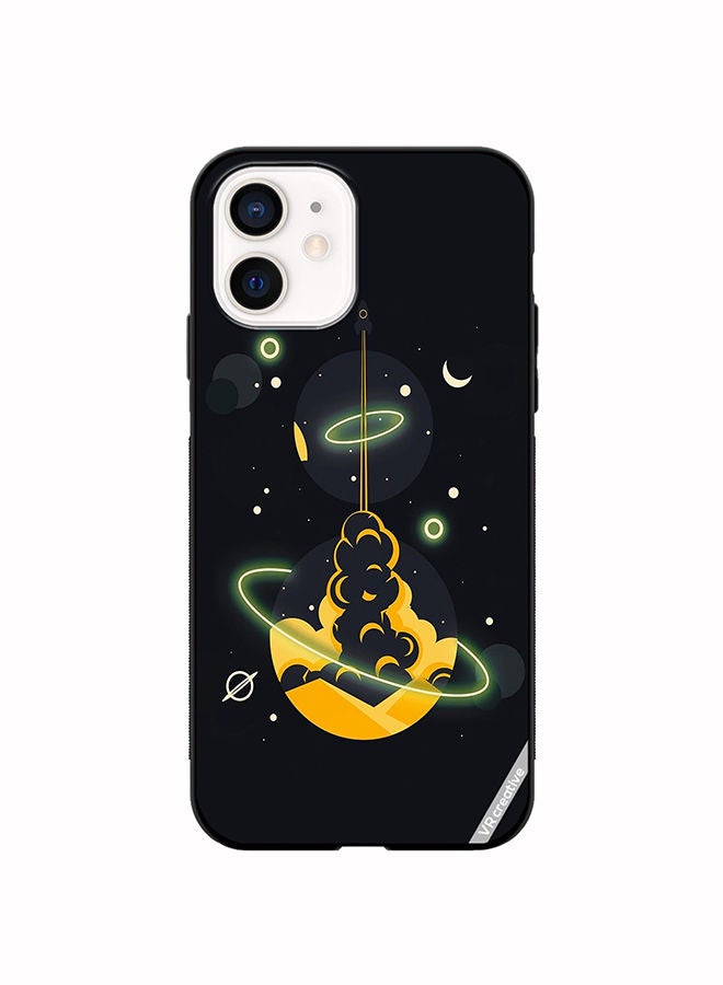 VR CREATIVE Protective Case Cover For Apple iPhone 11 Galaxy Design Multicolour - Image 1