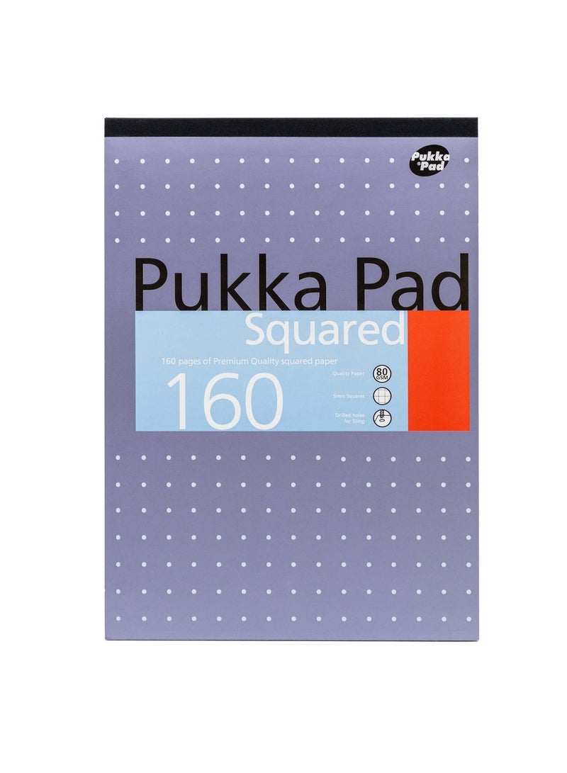 Pukka Pads A4 Metallic Refill Pad with Squared Paper - Image 1