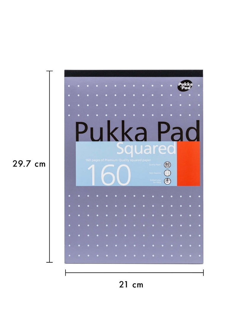 Pukka Pads A4 Metallic Refill Pad with Squared Paper - Image 2