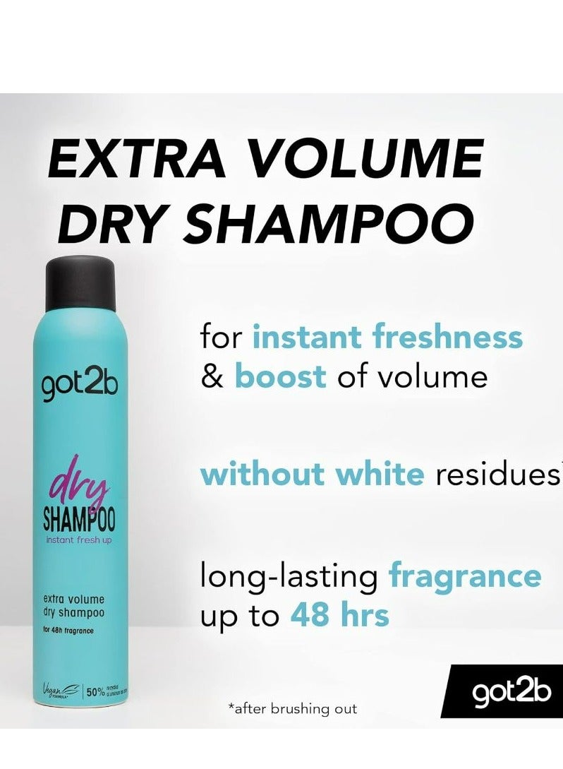 Schwarzkopf GOT2B Fresh It Up Dry Shampoo - Breezy Tropical, 200 ML - Image 4