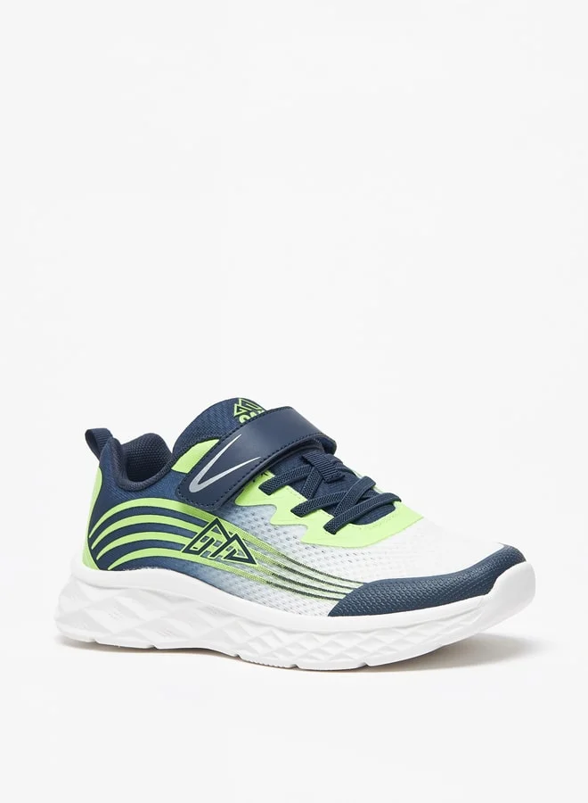 Oaklan by Shoexpress Boy's Textured Sports Shoes With Hook And Loop Closure